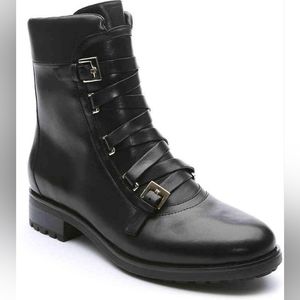 TAHARI Jude Moto Combat Boots